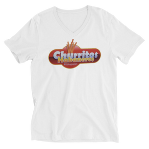 Churritos Habaneros Unisex Short Sleeve V-Neck T-Shirt