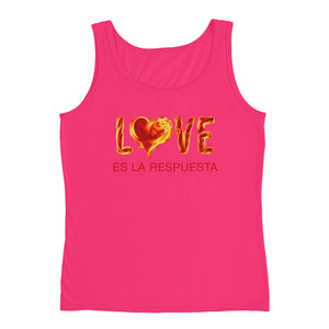Love Is The Answer Ladies' Tank