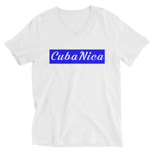 CubaNica Unisex Short Sleeve V-Neck T-Shirt