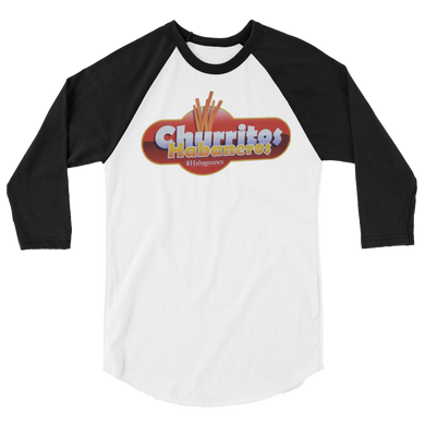 Churritos Habaneros 3/4 sleeve raglan shirt