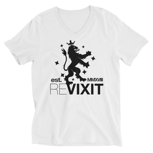 Revixit est. MMXVIII Unisex Short Sleeve V-Neck T-Shirt