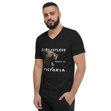 Hasta La Victoria - BCULTURE Unisex Short Sleeve V-Neck T-Shirt