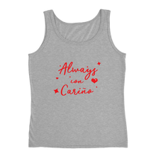 Always Con Carino Ladies' Tank Love Is The Answer