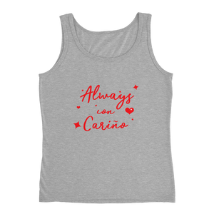 Always Con Carino Ladies' Tank Love Is The Answer