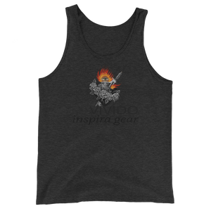 Revivido Corazon & Fire Unisex  Tank Top