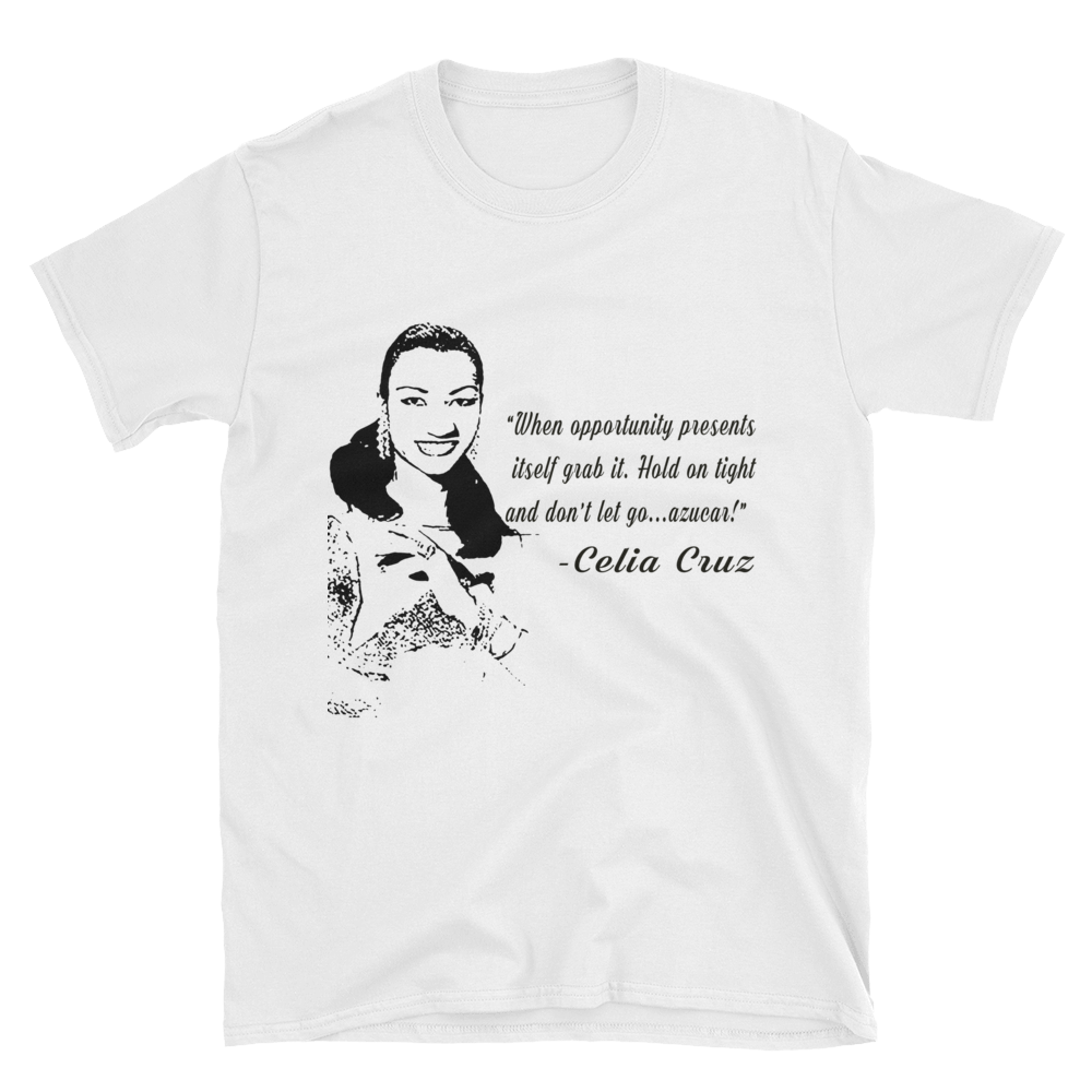 Oportunidad Homenaje A Celia Cruz Short-Sleeve Unisex T-Shirt