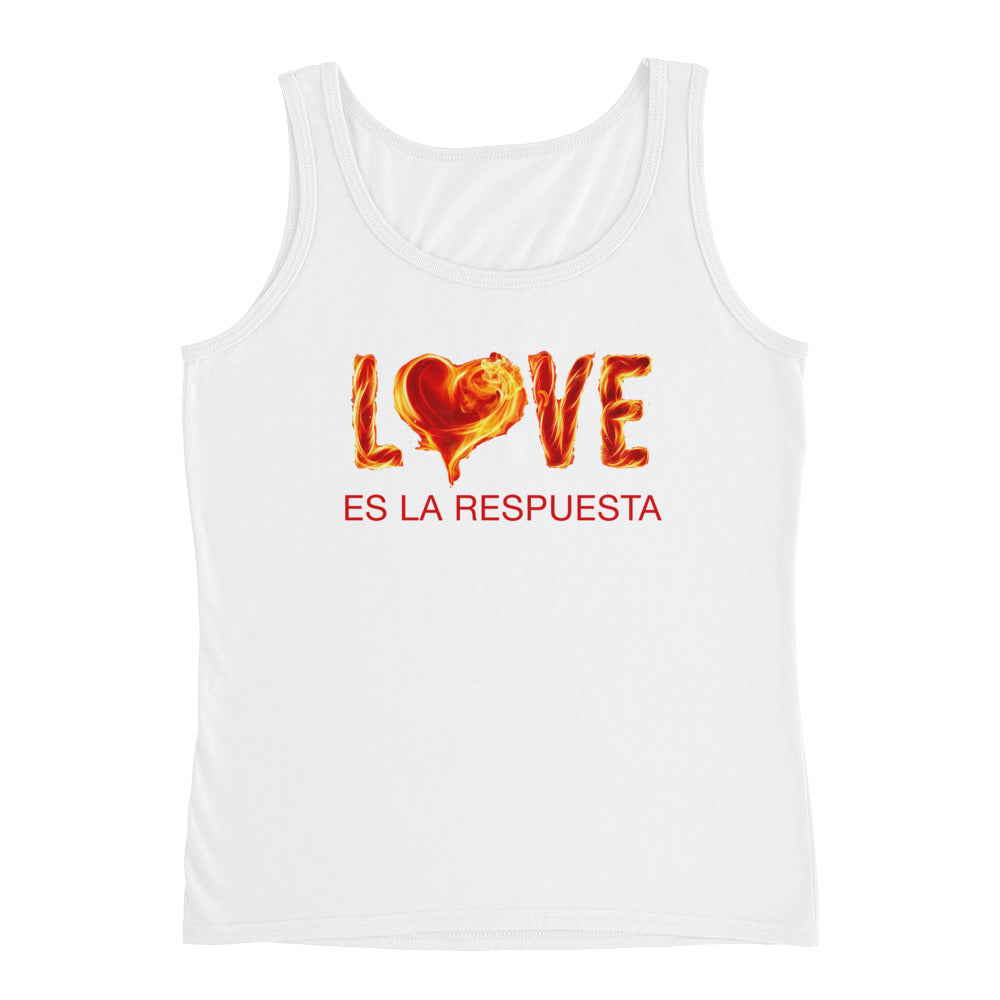 Love Is The Answer Ladies' Tank