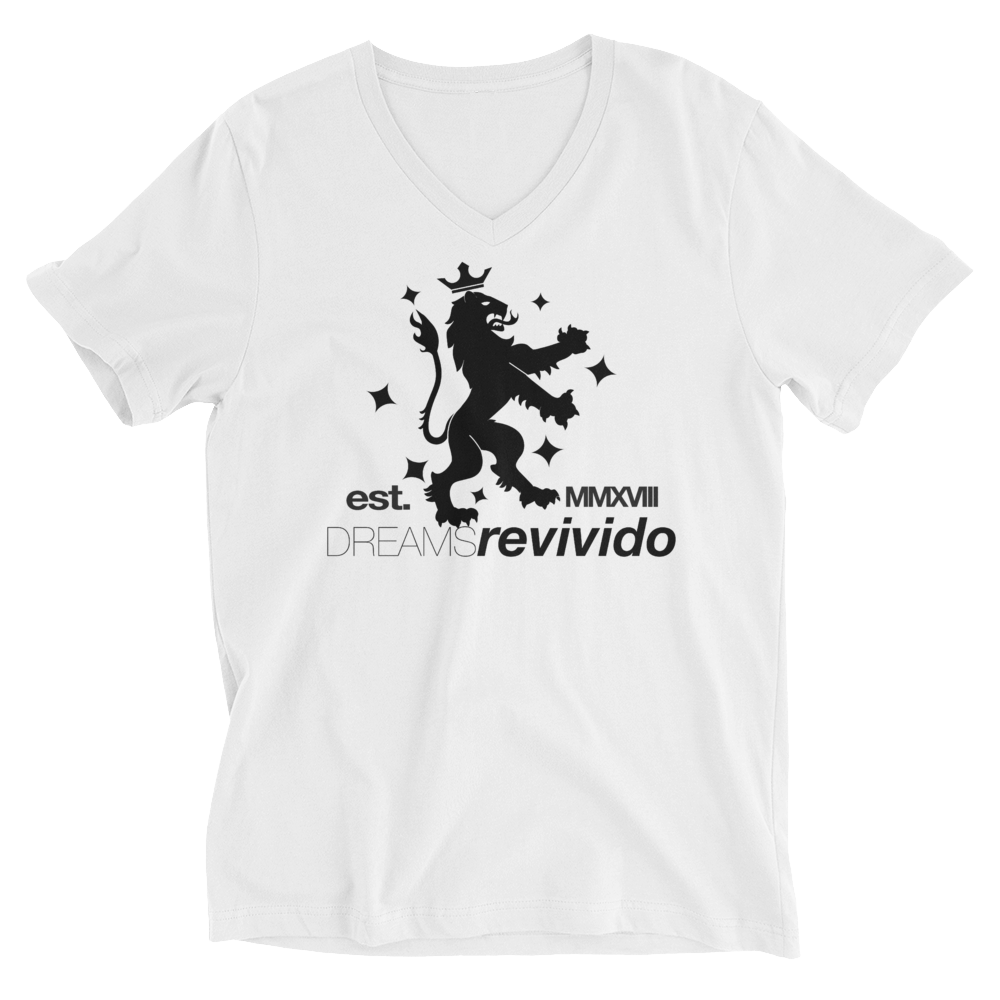 Dreams Revivido est . MMXVIII Unisex Short Sleeve V-Neck T-Shirt