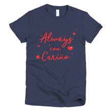 Always Con Carino Stars & Hearts Short sleeve women's t-shirt Love Is The Answer