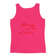 Always Con Carino Ladies' Tank Love Is The Answer