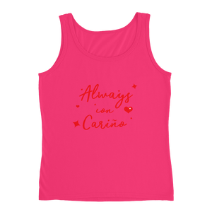 Always Con Carino Ladies' Tank Love Is The Answer