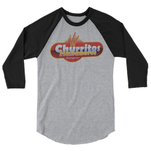 Churritos Habaneros 3/4 sleeve raglan shirt