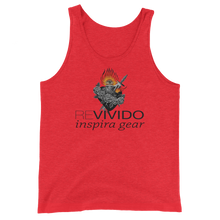 Revivido Corazon & Fire Unisex  Tank Top