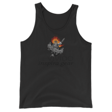 Revivido Corazon & Fire Unisex  Tank Top