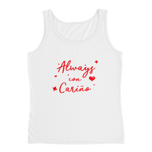 Always Con Carino Ladies' Tank Love Is The Answer