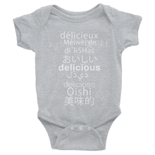 "delicious" Infant Bodysuit