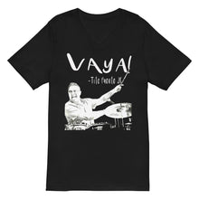 Vaya! Tito Puente JR Unisex Short Sleeve V-Neck T-Shirt